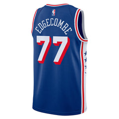 Nike - V. J. Edgecombe Philadelphia 76ers Unisex 2025 NBA Draft First Round Pick Swingman Jersey - Icon Edition - Royal