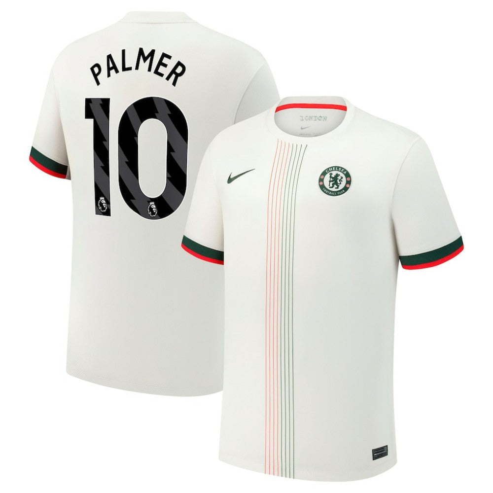 Nike Cole Palmer Chelsea 2025/26 Away Replica Player Jerseys - Cream
