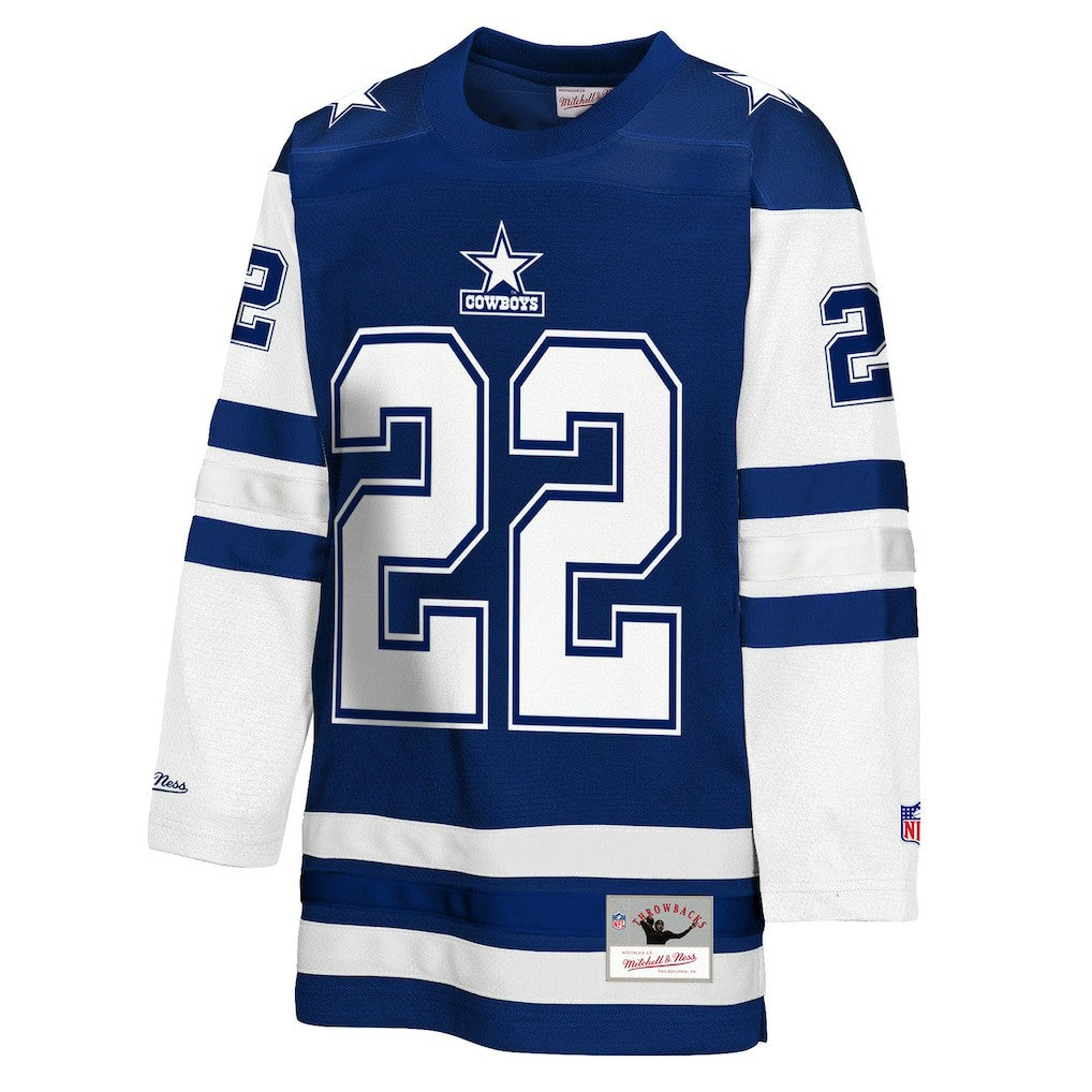 Emmitt Smith Dallas Cowboys Youth Hockey Fashion Jersey - Navy outlet | NFL Jerseys