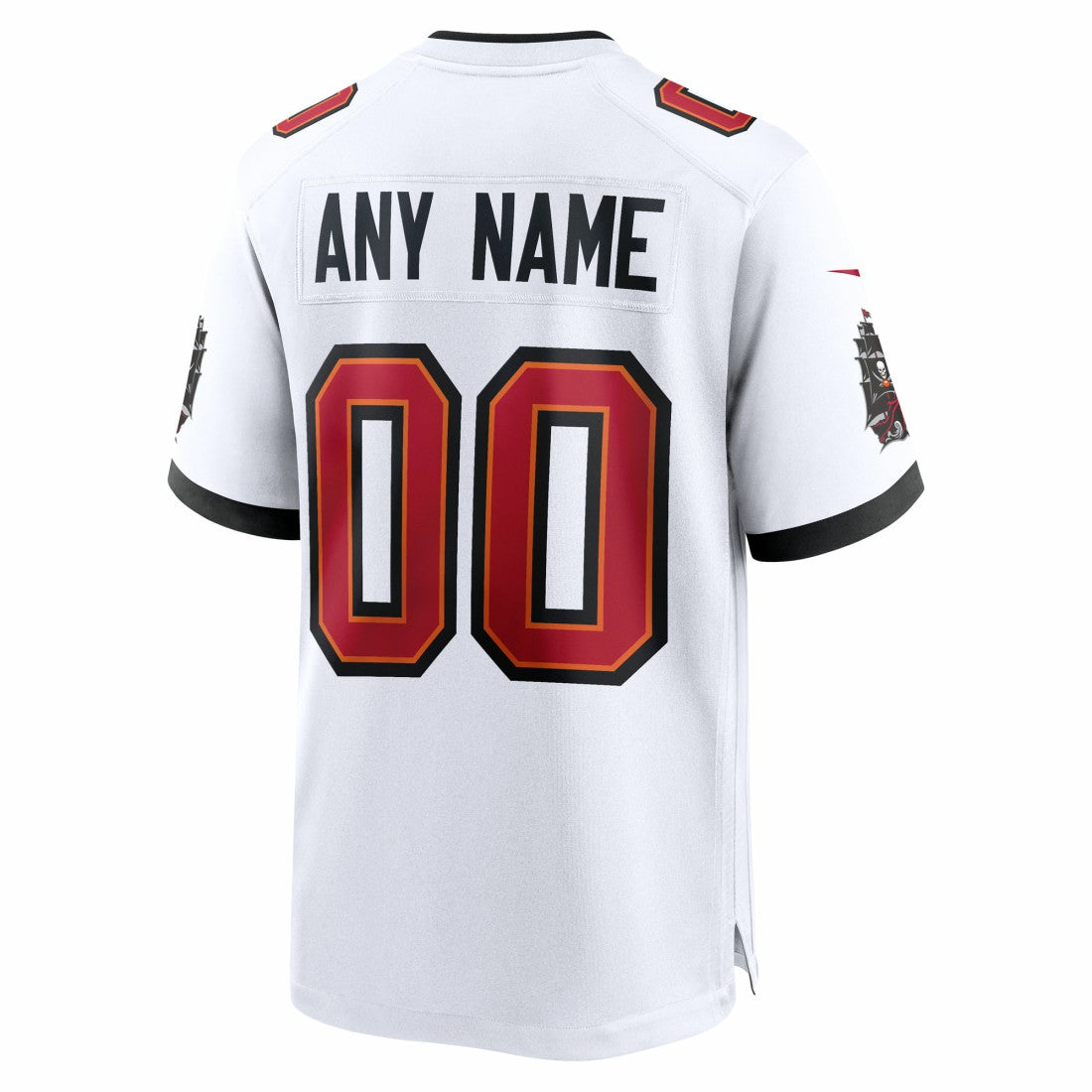 Tampa Bay Buccaneers 50th Season Custom Game Jersey White - Nike