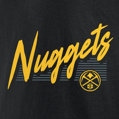 NBA - Denver Nuggets Color Block Slant Quick Strike T-Shirt - Black