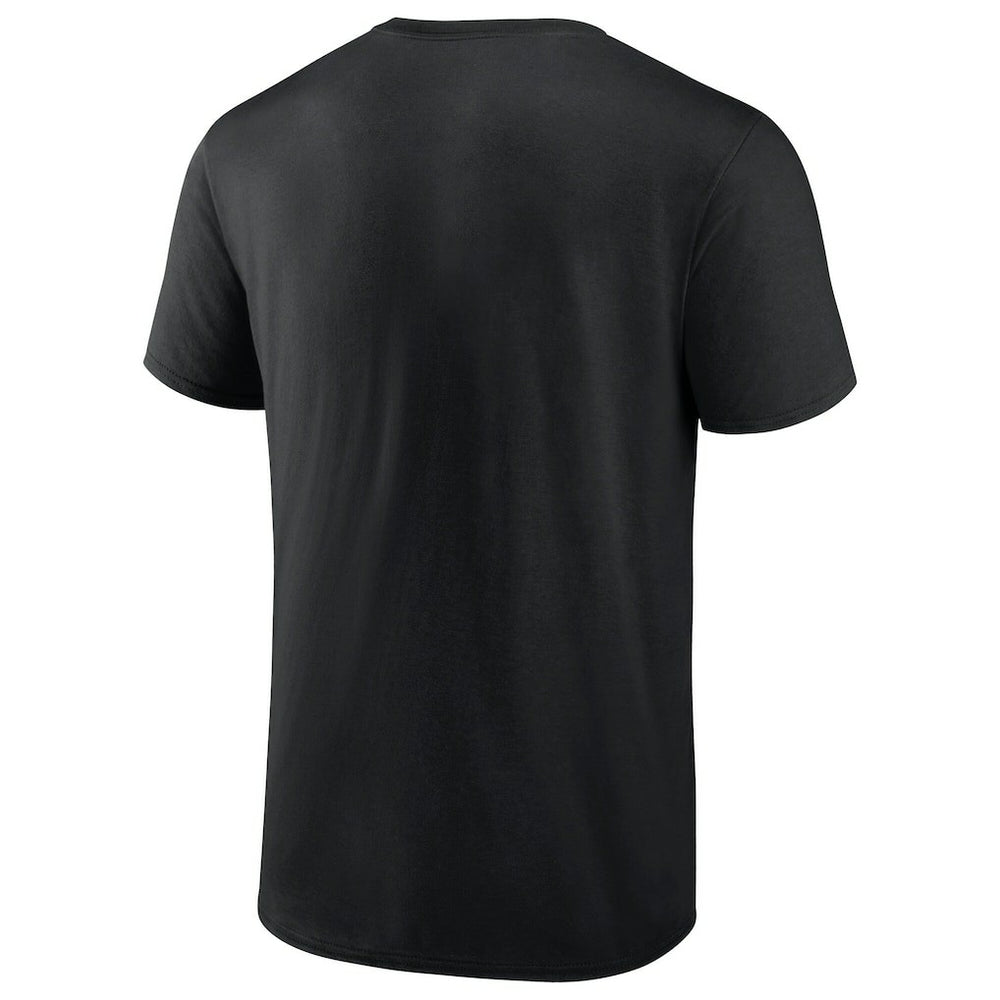 NBA - Golden State Warriors Color Block Slant Quick Strike T-Shirt - Black