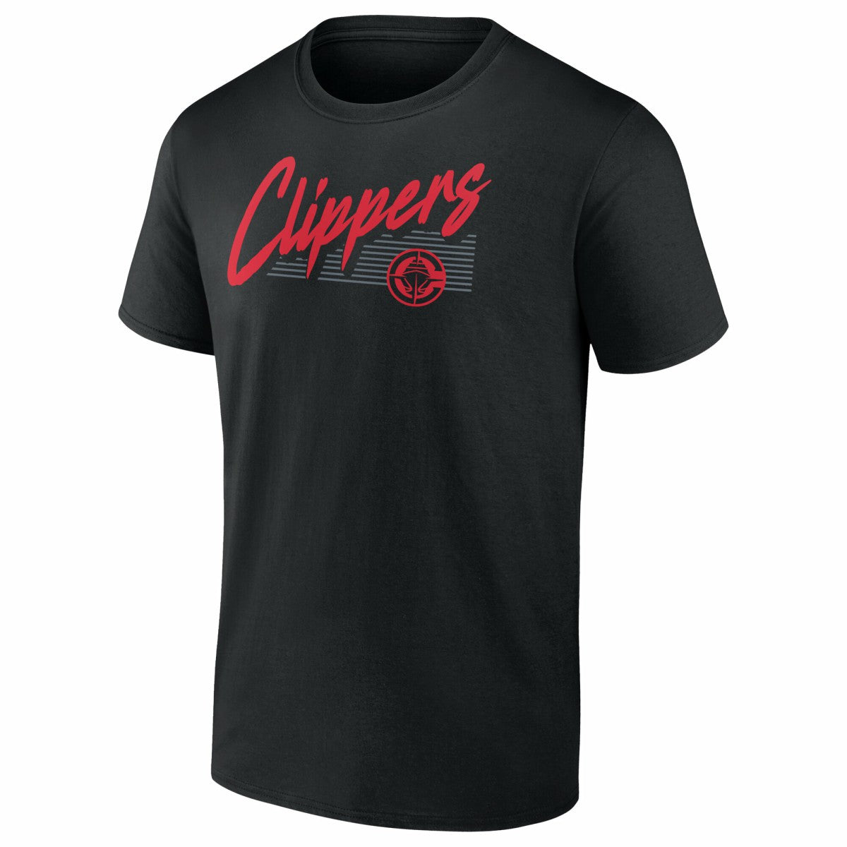 NBA - LA Clippers Color Block Slant Quick Strike T-Shirt - Black