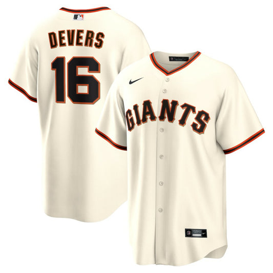Rafael Devers San Francisco Giants Nike Home Replica Player Jersey - White | MLB Jerseys