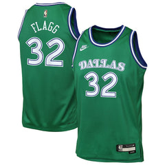 Nike - Cooper Flagg Dallas Mavericks Youth Swingman Jersey - Classic Editi- Green
