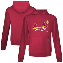 St. Louis Cardinals Levelwear City Connect Relay Core Logo Pullover Hoodie discount