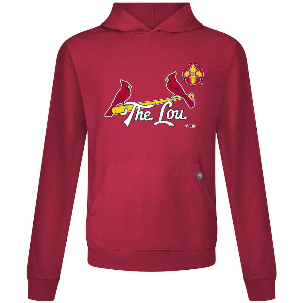 St. Louis Cardinals Levelwear City Connect Relay Core Logo Pullover Hoodie discount