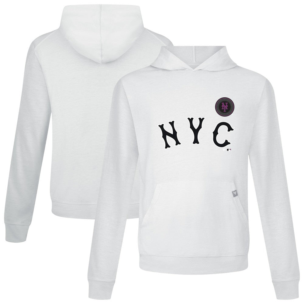 New York Mets Levelwear City Connect Relay Core Logo Pullover Hoodie Clearance