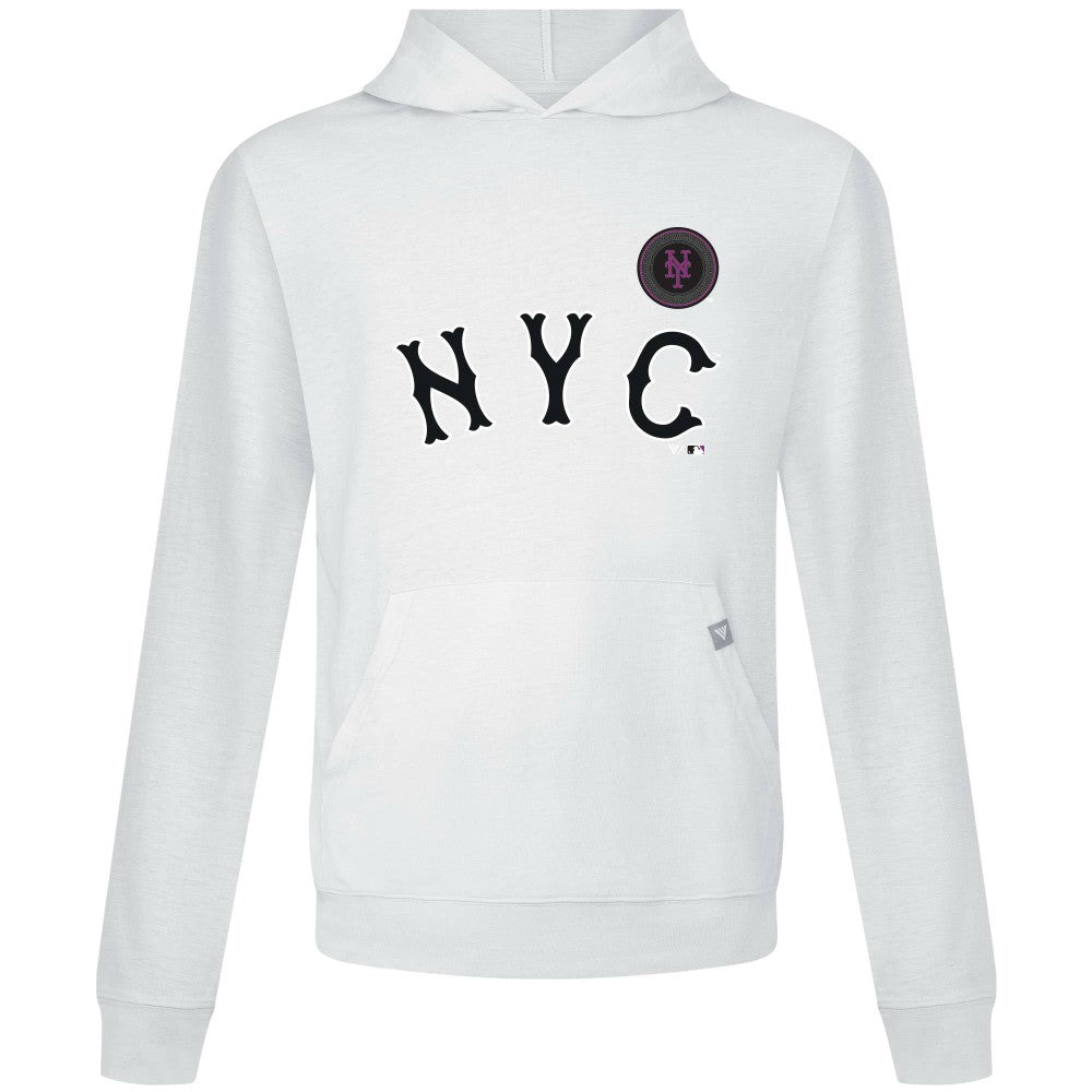 New York Mets Levelwear City Connect Relay Core Logo Pullover Hoodie Clearance