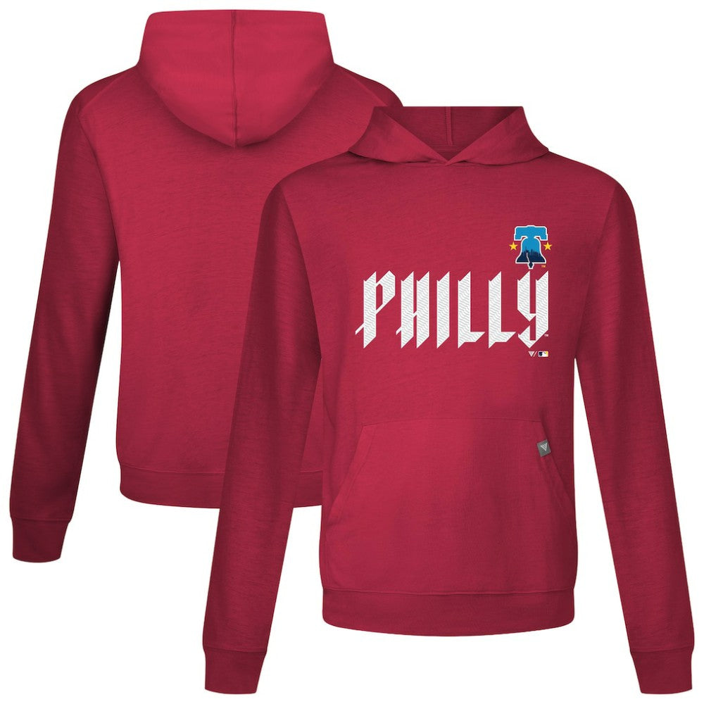 Philadelphia Phillies Levelwear City Connect Relay Core Logo Pullover Hoodie Lifestyle