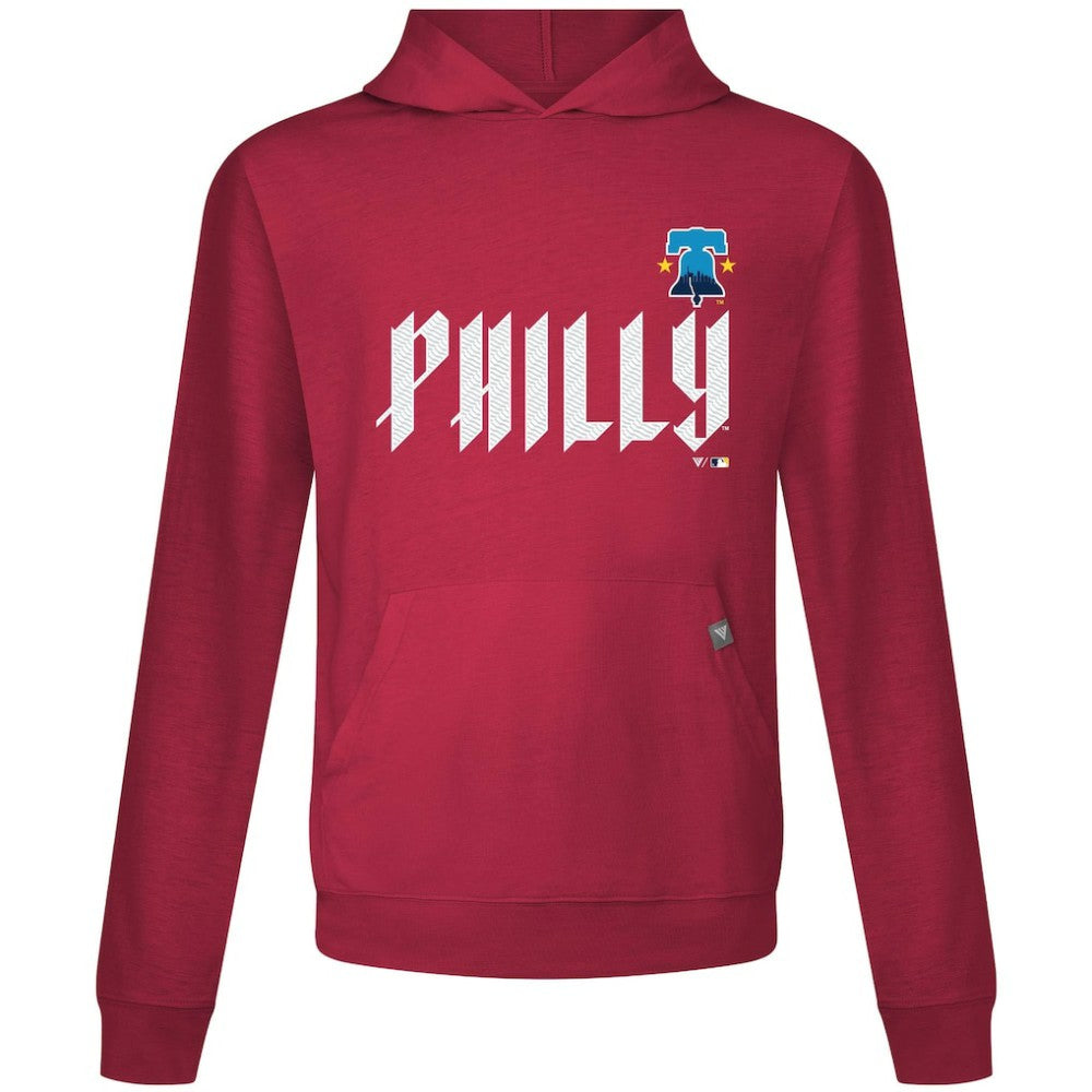 Philadelphia Phillies Levelwear City Connect Relay Core Logo Pullover Hoodie Lifestyle