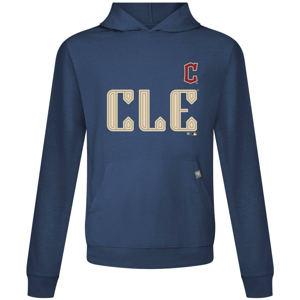 Cleveland Guardians Levelwear City Connect Relay Core Logo Pullover Hoodie Lifestyle