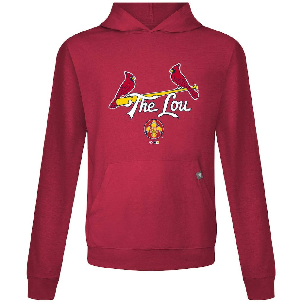 St. Louis Cardinals Levelwear City Connect Relay Back Splash Pullover Hoodie Clearance