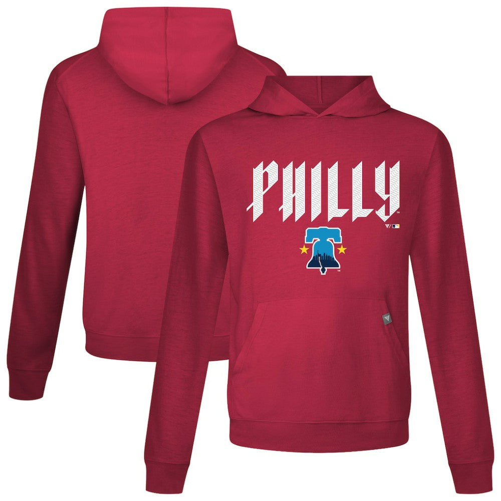 Philadelphia Phillies Levelwear City Connect Relay Back Splash Pullover Hoodie Near Me