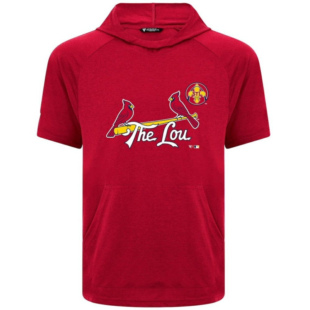 St. Louis Cardinals Levelwear City Connect Phase Core Logo Pullover Hoodie T-Shirt Sale