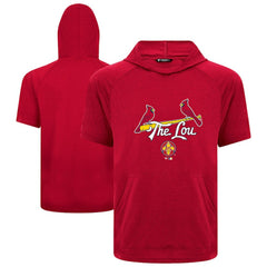 St. Louis Cardinals Levelwear City Connect Phase Back Plash Hoodie T-Shirt Lifestyle