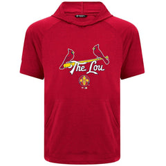 St. Louis Cardinals Levelwear City Connect Phase Back Plash Hoodie T-Shirt Lifestyle