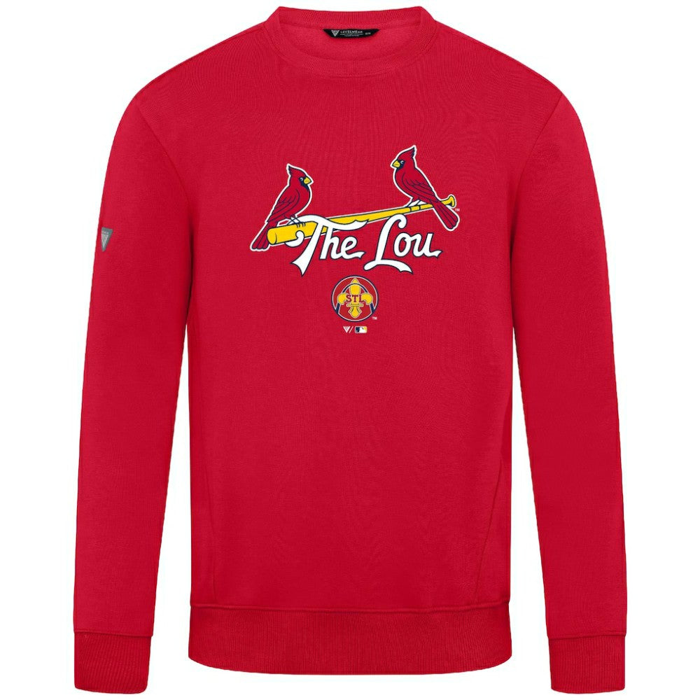 St. Louis Cardinals Levelwear City Connect Zane Back Splash Sweatshirt Lifestyle