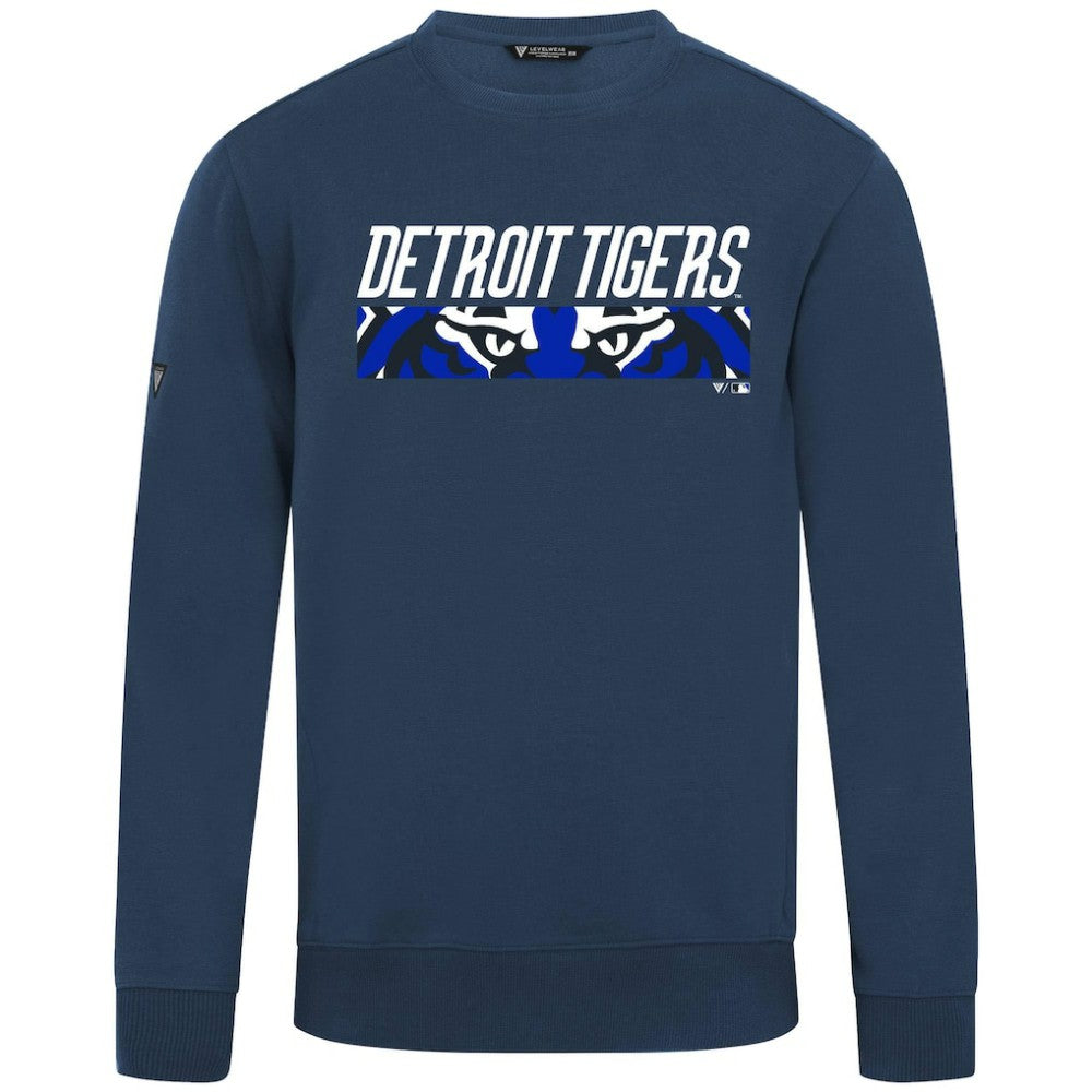 Detroit Tigers Levelwear City Connect Zane Back Splash Sweatshirt Clearance