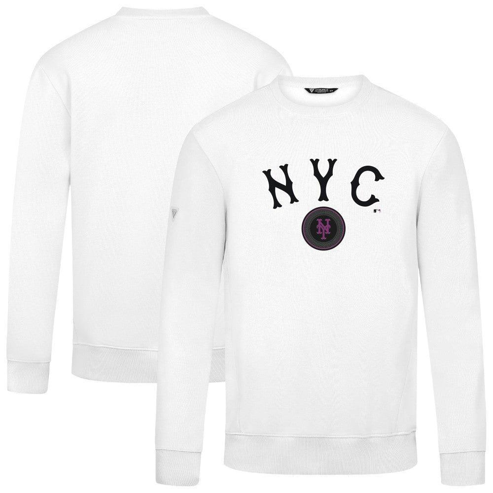 New York Mets Levelwear City Connect Zane Back Splash Sweatshirt On Sale