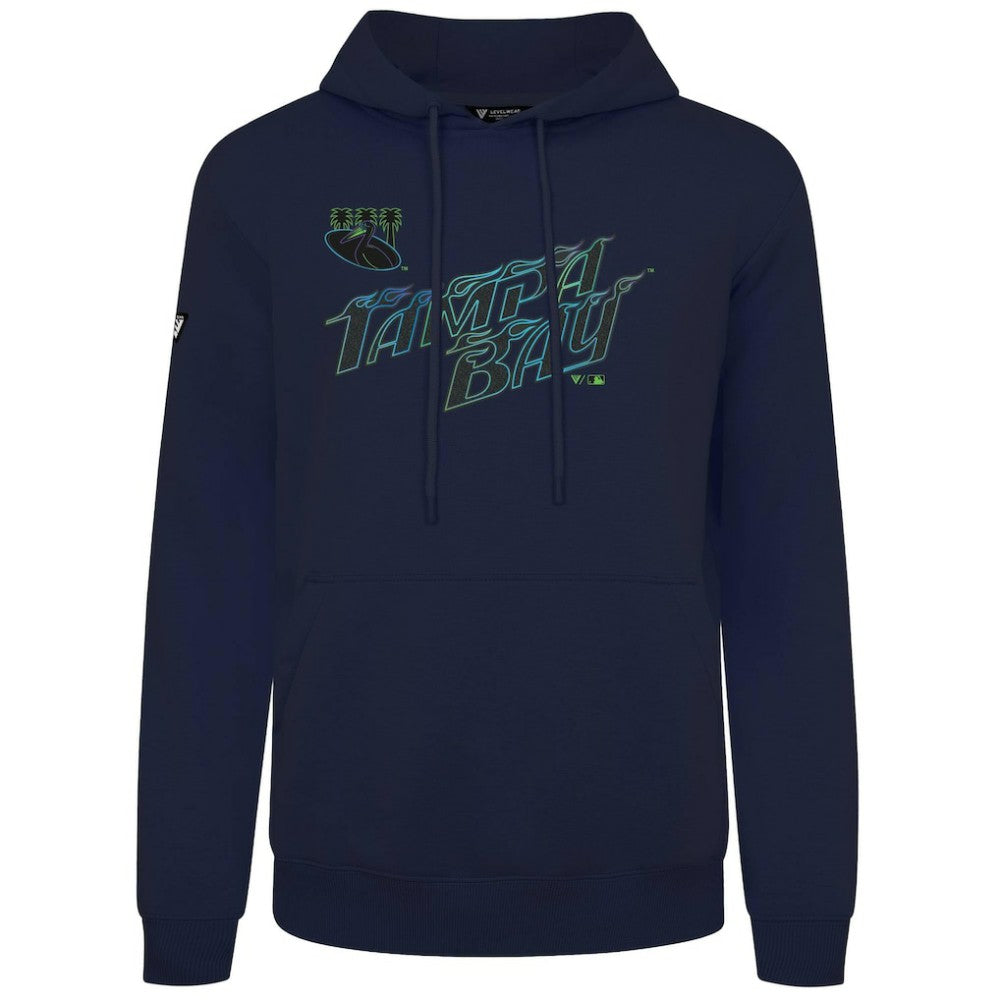 Tampa Bay Rays Levelwear City Connect Podium Core Logo Pullover Hoodie Near Me