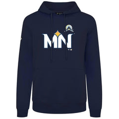 Minnesota Twins Levelwear City Connect Podium Core Logo Pullover Hoodie Sale