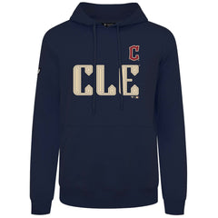 Cleveland Guardians Levelwear City Connect Podium Core Logo Pullover Hoodie Online