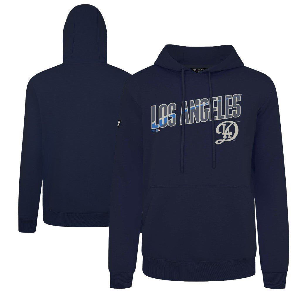 Los Angeles Dodgers Levelwear City Connect Podium Back Splash Pullover Hoodie Lifestyle