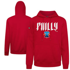 Philadelphia Phillies Levelwear City Connect Podium Back Splash Pullover Hoodie On Sale