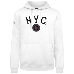 New York Mets Levelwear City Connect Podium Back Splash Pullover Hoodie Lifestyle