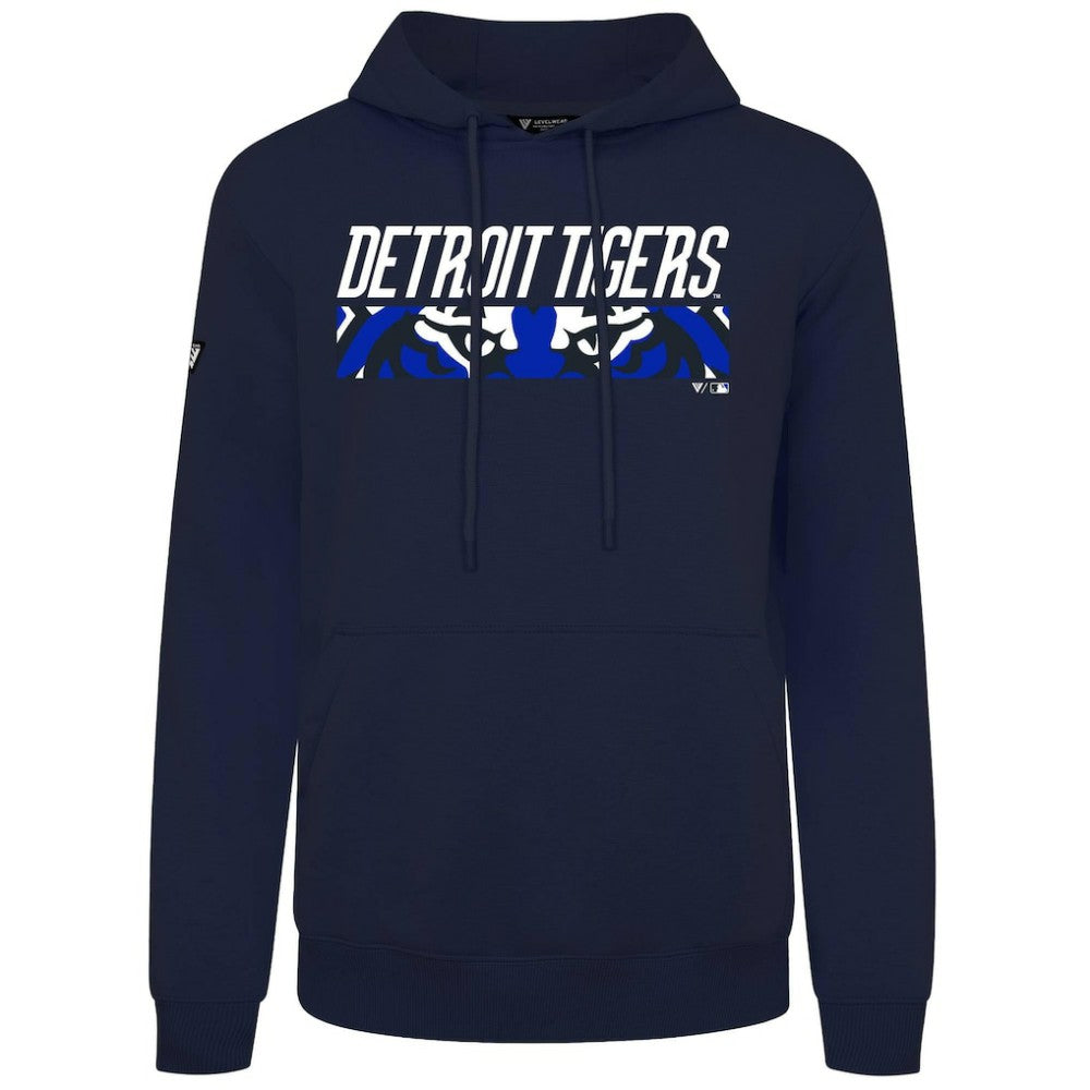 Detroit Tigers Levelwear City Connect Podium Back Splash Pullover Hoodie Clearance