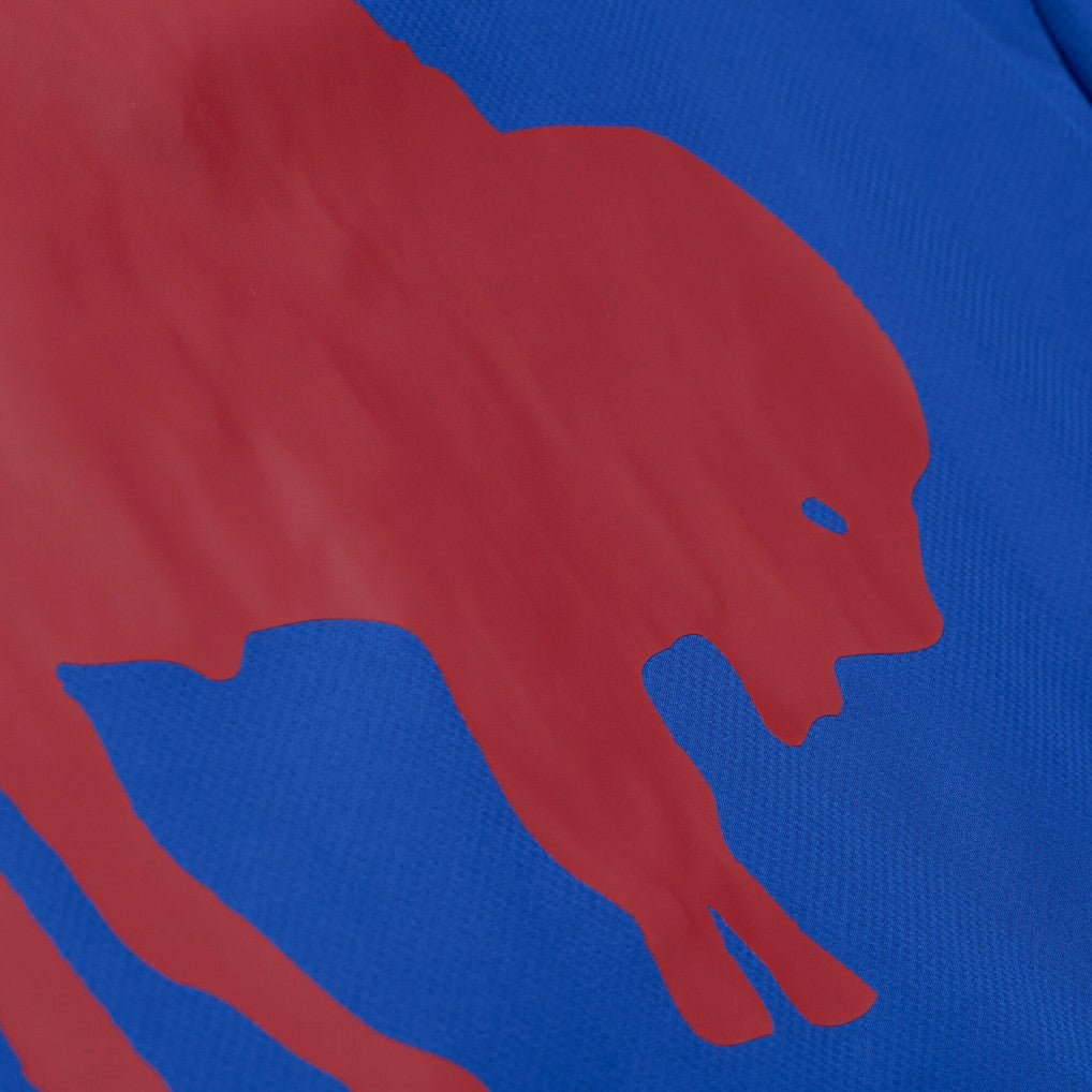 Buffalo Bills Coaches Full-Snap Hooded Windbreaker Jacket Royal - Mitchell & Ness