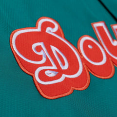 Miami Dolphins Coaches Full-Snap Hooded Windbreaker Jacket Aqua - Mitchell & Ness