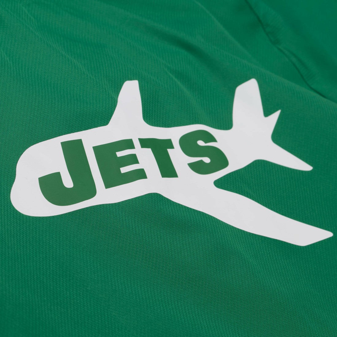 New York Jets Coaches Full-Snap Hooded Windbreaker Jacket Green - Mitchell & Ness