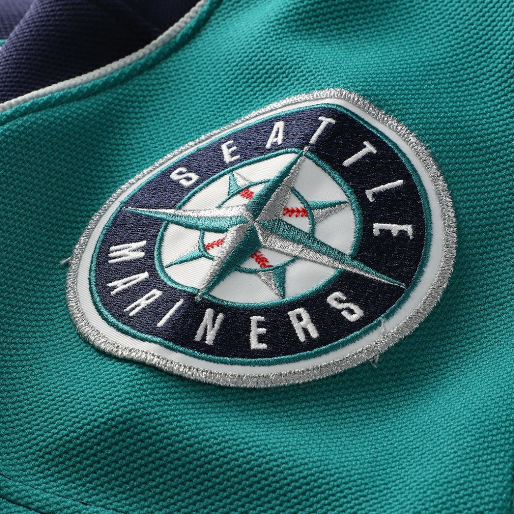 Ichiro Suzuki Seattle Mariners Mitchell & Ness 2006 Cooperstown Mesh Batting Practice Button-Up Jersey Lifestyle