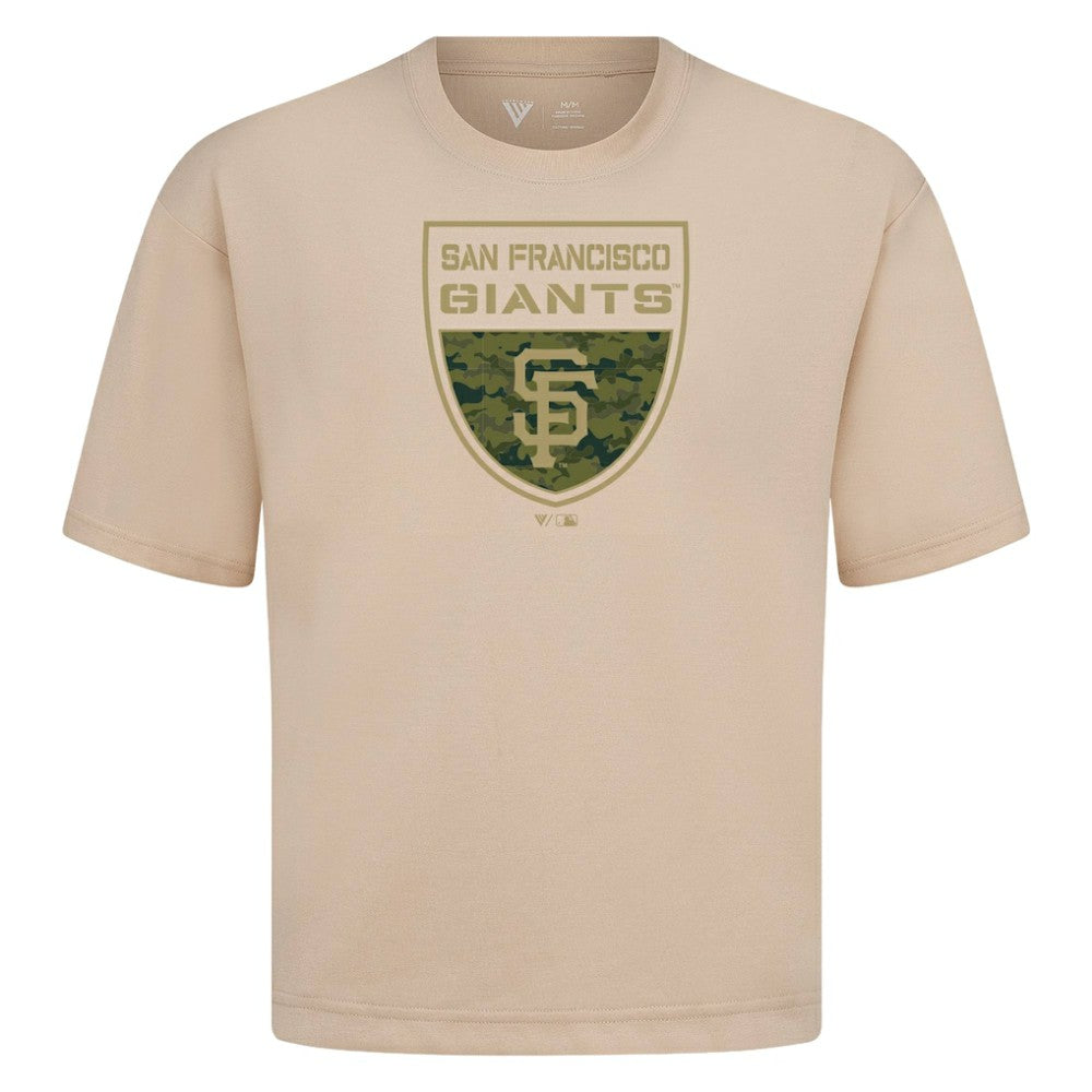 San Francisco Giants Levelwear Oversized Luxe Signature Knit Buckler T-Shirt Online