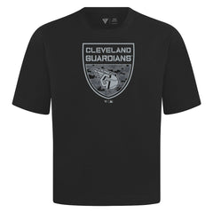 Cleveland Guardians Levelwear Oversized Luxe Signature Knit Buckler T-Shirt discount
