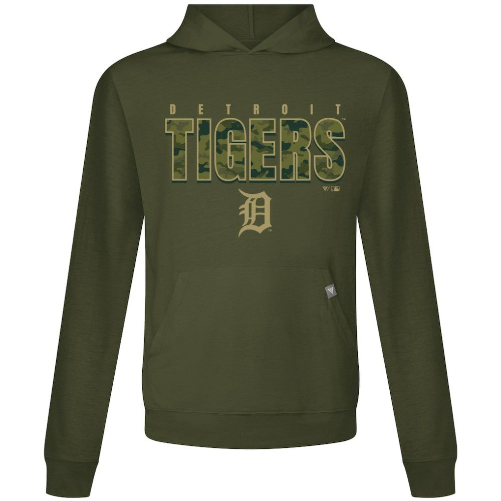 Detroit Tigers Levelwear Relay Protect Pullover Hoodie On Sale