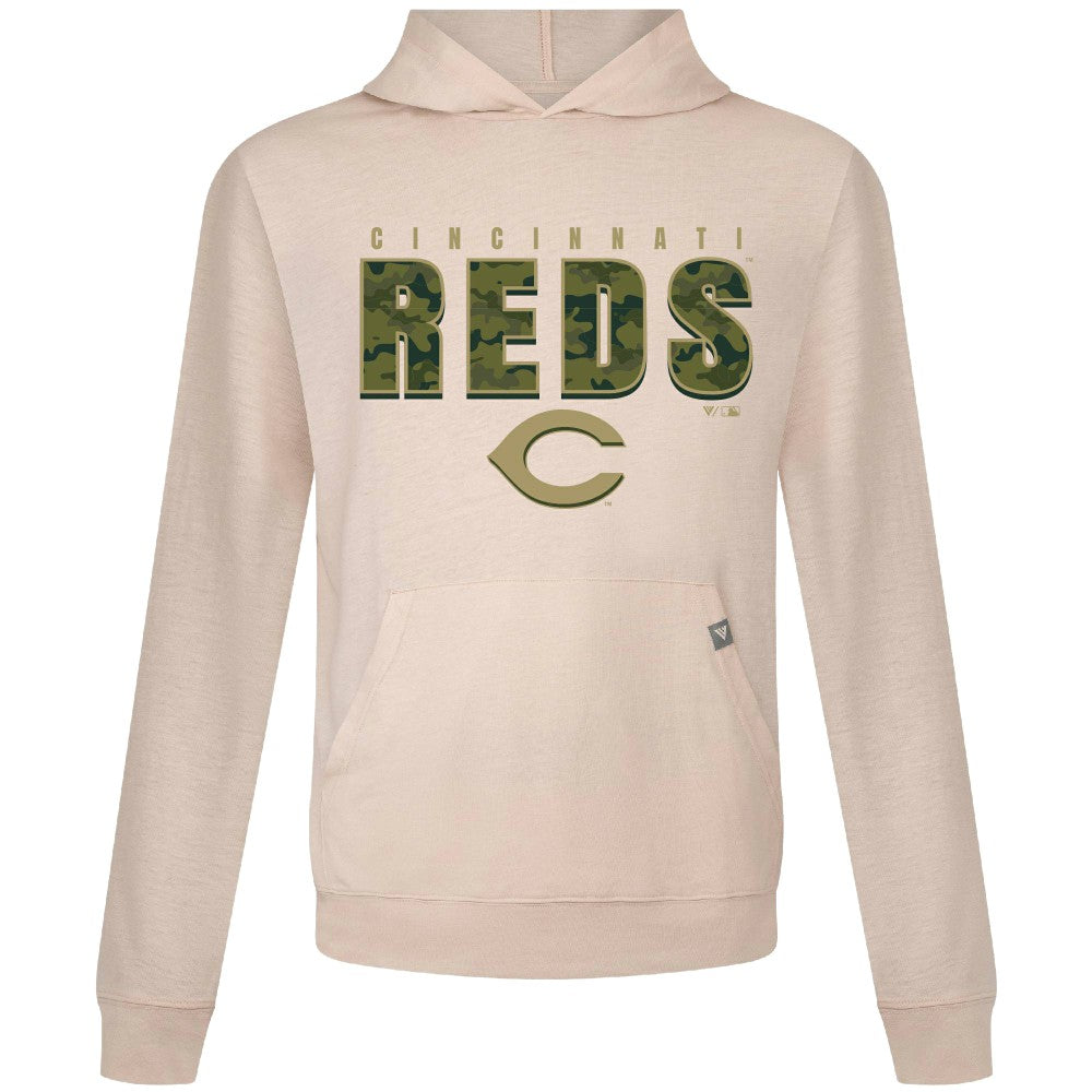 Cincinnati Reds Levelwear Relay Protect Pullover Hoodie discount