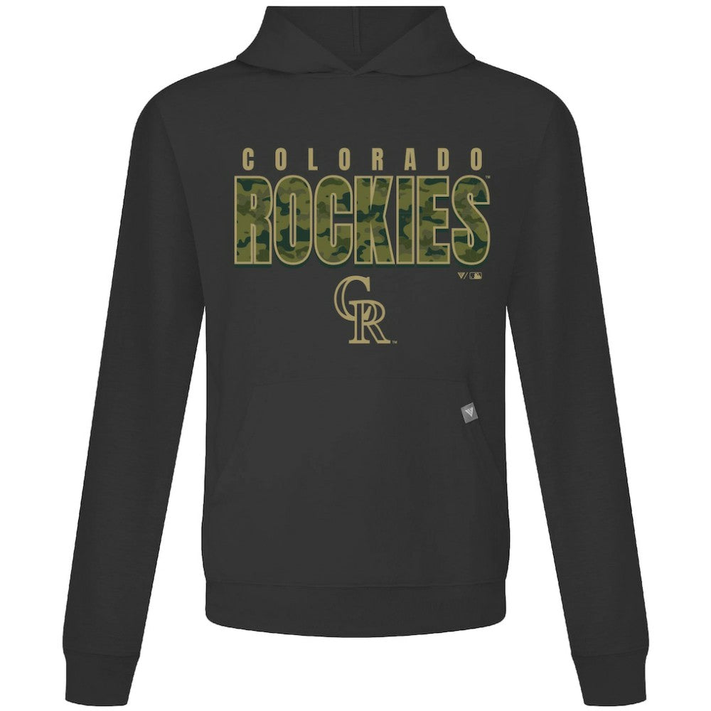 Colorado Rockies Levelwear Relay Protect Pullover Hoodie On Sale