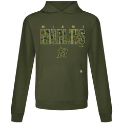 Miami Marlins Levelwear Relay Protect Pullover Hoodie Sale