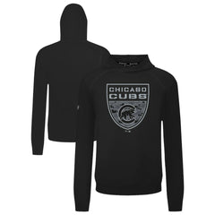 Chicago Cubs Levelwear Mandate Buckler Tri-Blend Pullover Hoodie On Sale
