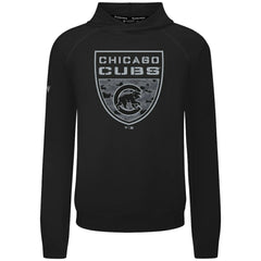 Chicago Cubs Levelwear Mandate Buckler Tri-Blend Pullover Hoodie On Sale