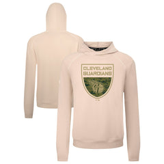 Cleveland Guardians Levelwear Mandate Buckler Tri-Blend Pullover Hoodie Lifestyle