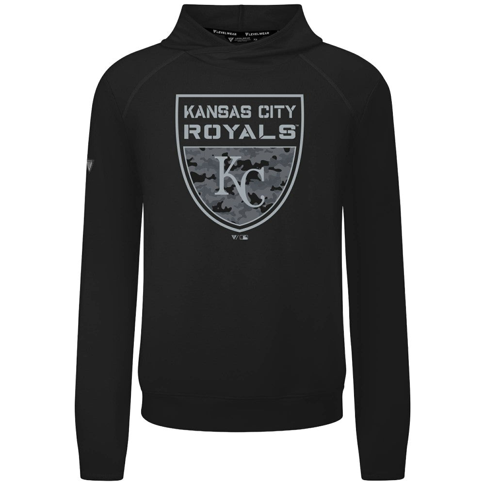 Kansas City Royals Levelwear Mandate Buckler Tri-Blend Pullover Hoodie Near Me