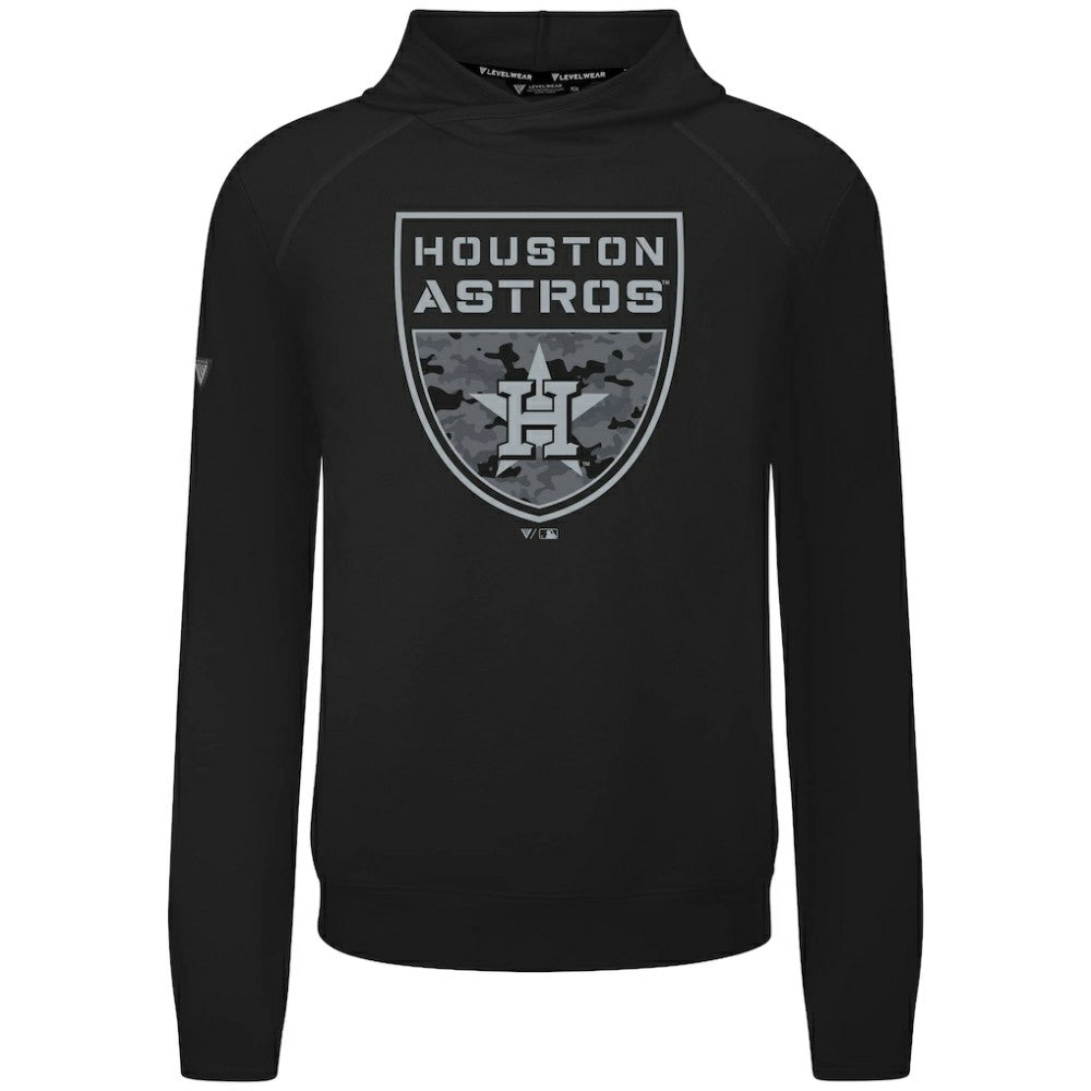 Houston Astros Levelwear Mandate Buckler Tri-Blend Pullover Hoodie Near Me