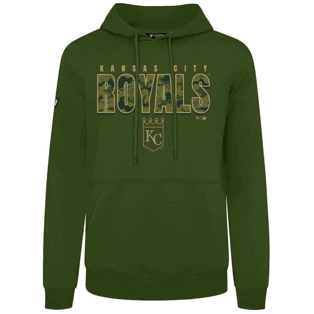Kansas City Royals Levelwear Podium Protect Pullover Hoodie discount
