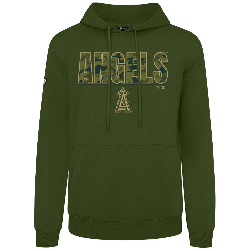 Los Angeles Angels Levelwear Podium Protect Pullover Hoodie discount