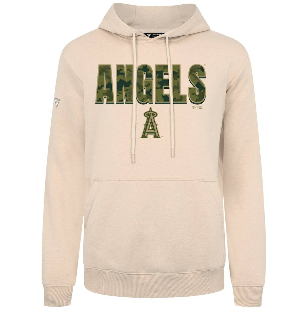 Los Angeles Angels Levelwear Podium Protect Pullover Hoodie Lifestyle