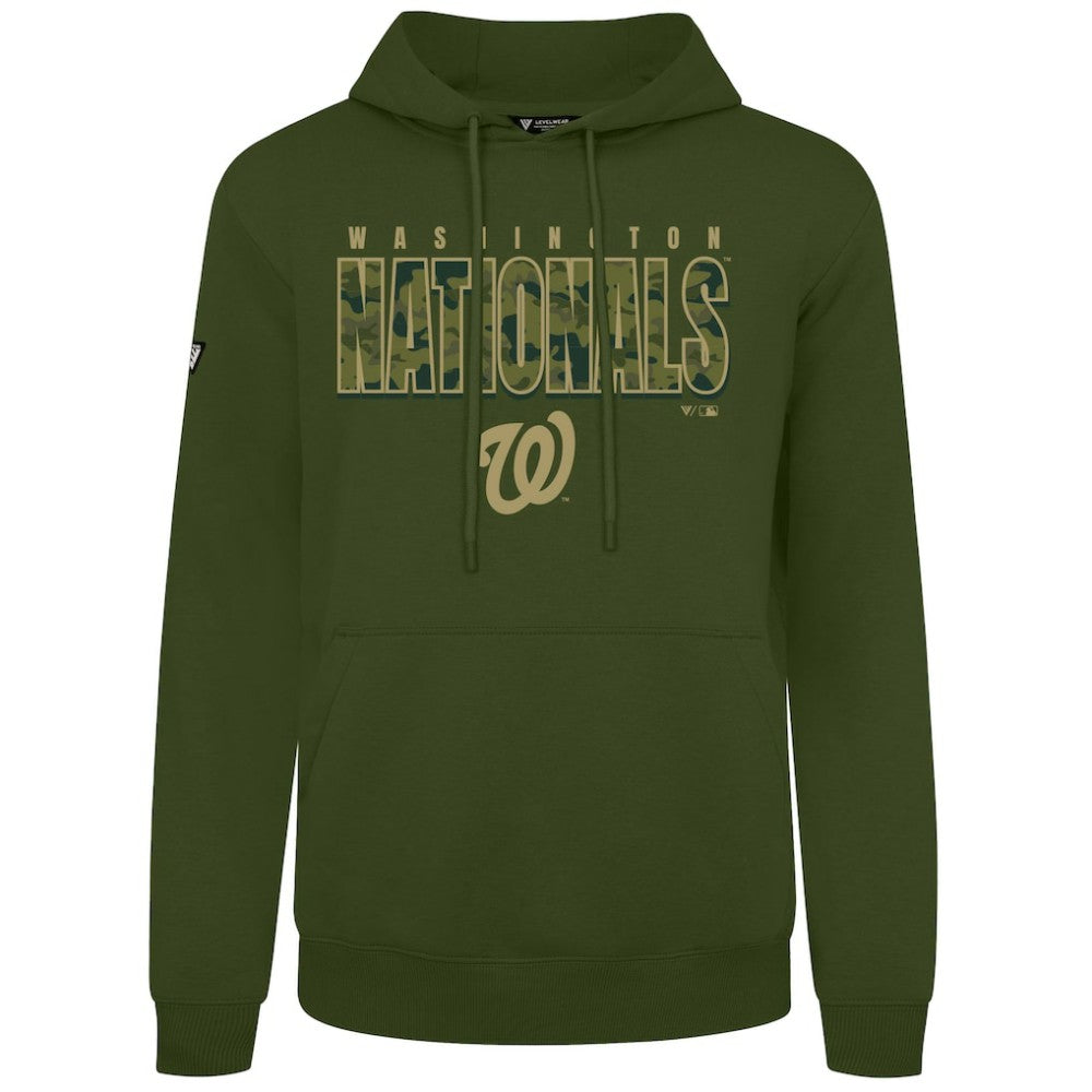 Washington Nationals Levelwear Podium Protect Pullover Hoodie Lifestyle